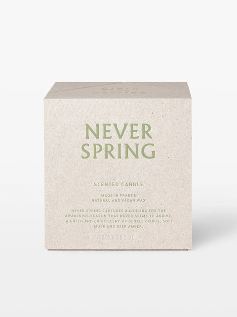 Never Spring Scented Candle