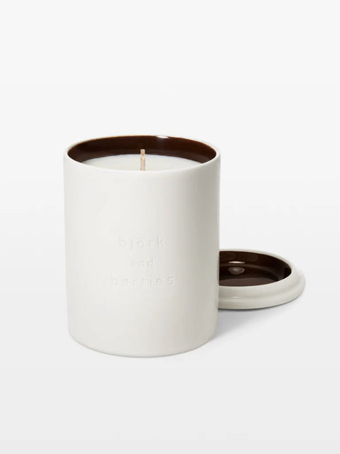 White Forest Scented Candle